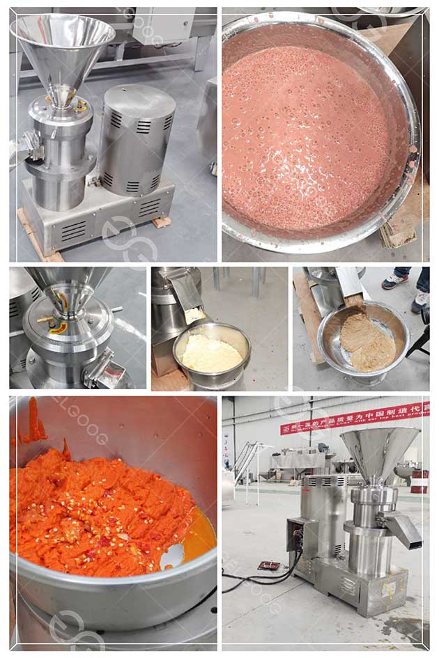 tomato sauce grinding machine