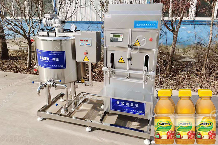 Pasteurization filling machine