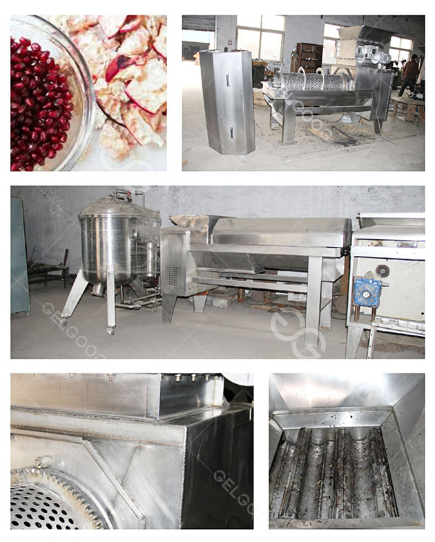 Pomegranate Peeling Machine