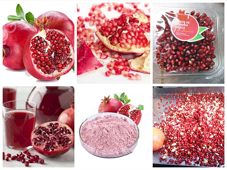 pomegrante final products