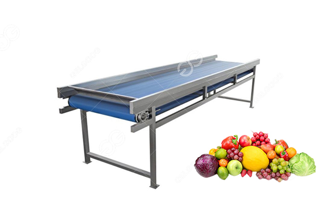 Mesh belt fruit sorting machine