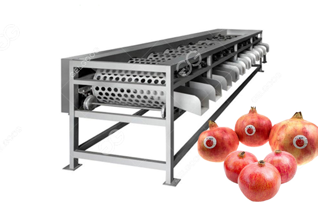 Pomegranate grading machine