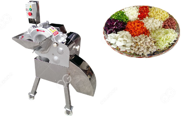 automatic vegetable dicing machine