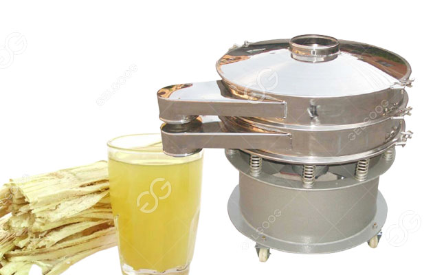 sugar cane juice rotary vibrating screen
