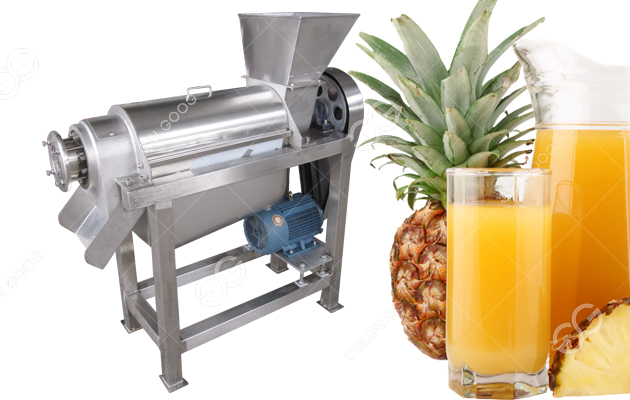 Automatic Spiral Pineapple Juicer Machine