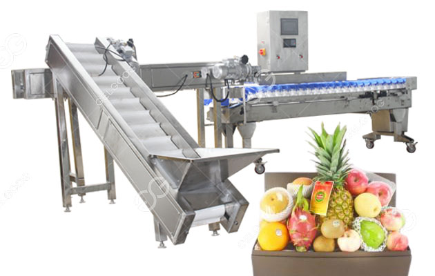 automatic weight sorting machine for fruits and vegetables