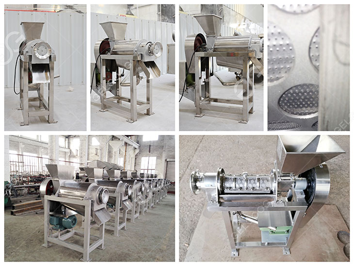 juice extractor machine details in our factory