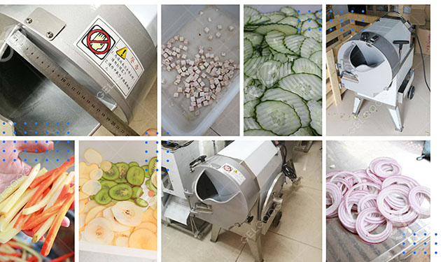 vegetable cutting machine commercial