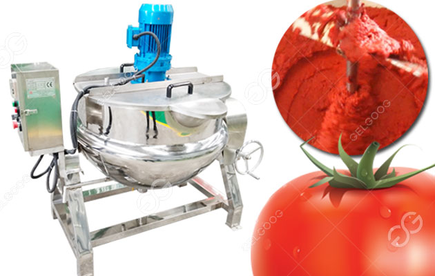 tomato sauce cooking pot