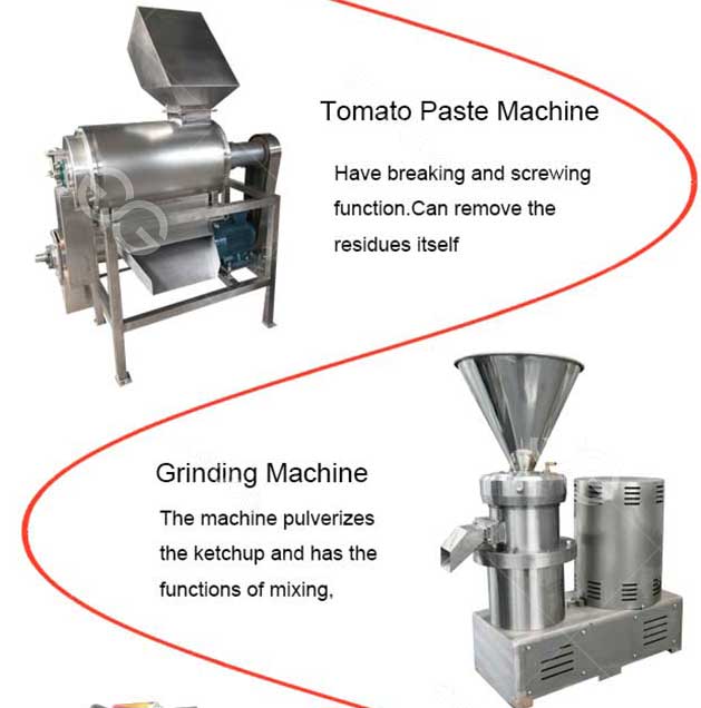 tomato sauce grinding machine