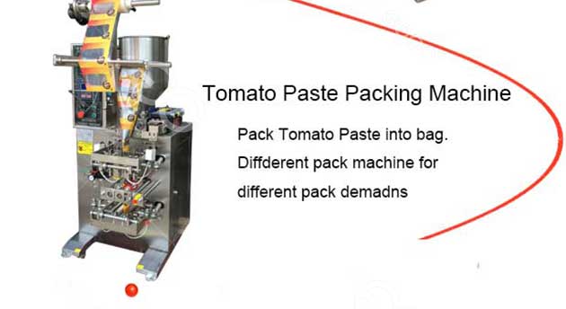 tomato sauce packging machine