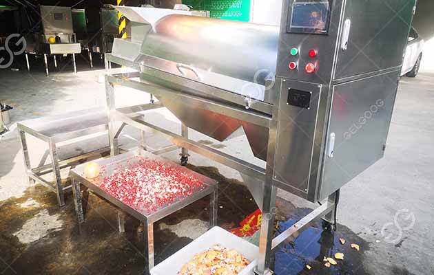 pomegranate peeling machine