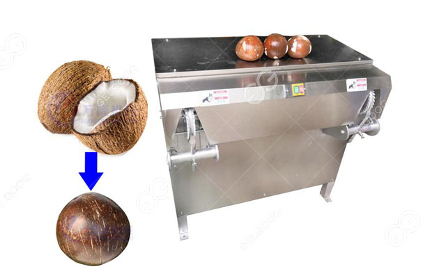 coconut shelling machine