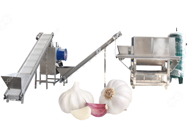 garlic peeling seperator machine