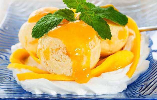 mango-flavored desserts