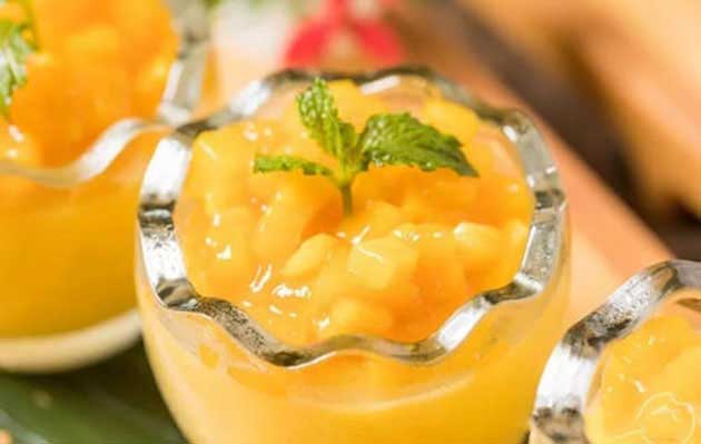 mango pudding