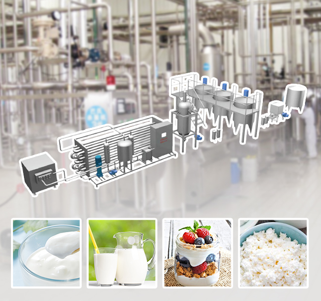 Complete Milk Processing Line Solution