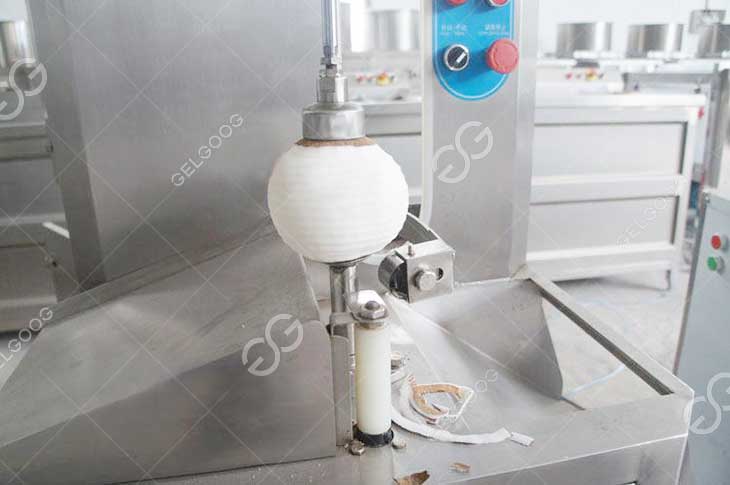 coconut peeling machine