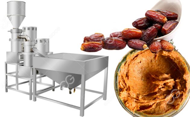 Date Palm Paste Production Line For 500kg/h Dried Dates Processing