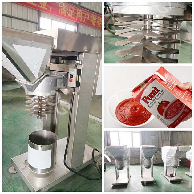 600kg/h Automatic Electric Tomato Puree Making Machine