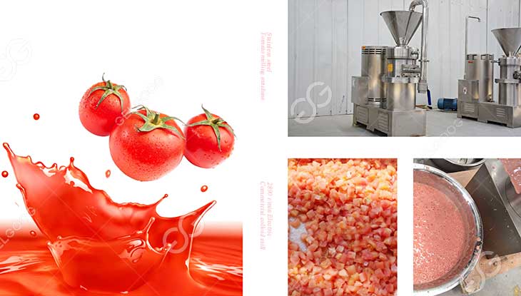 tomato colloid mill details