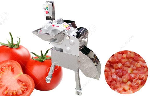 tomato cube cutting machine