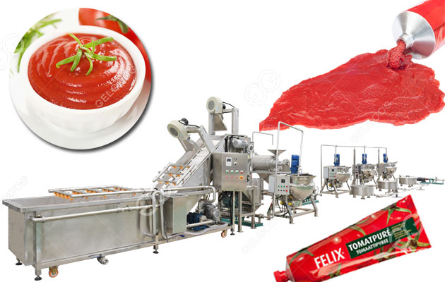 Lini Produksi Pasta Tomat Italia
