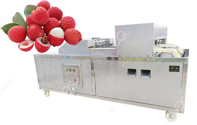 Lychee core removing machine