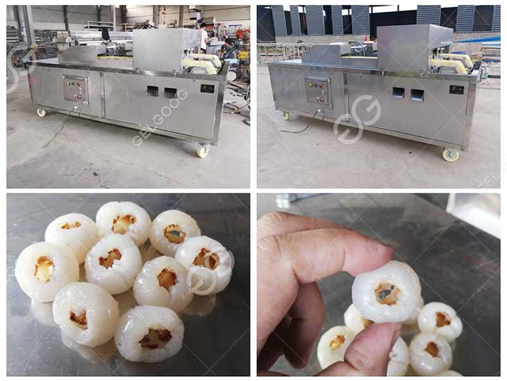 Lychee core removing machine details and effects