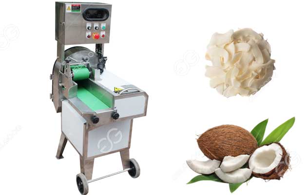 coconut chips cutting machine