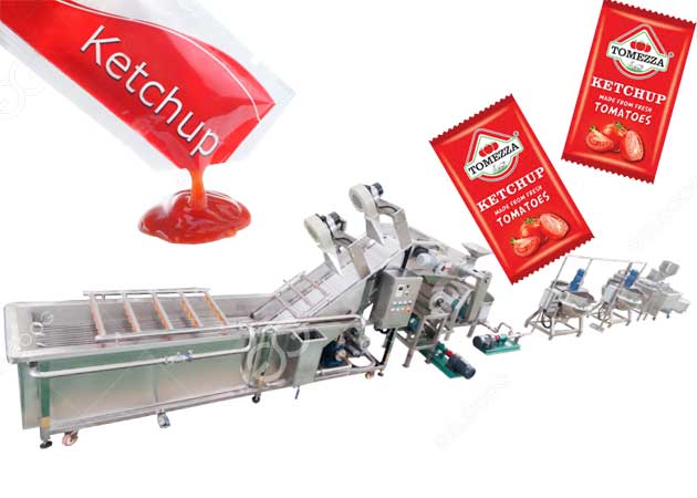 tomato ketchup processing plant