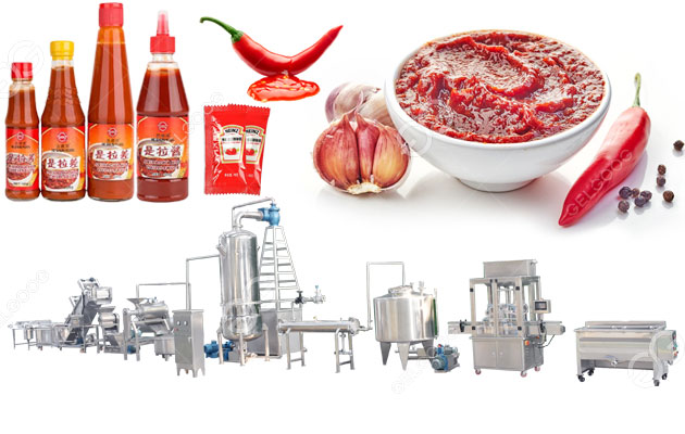 chili sauce manufacturing equipment
