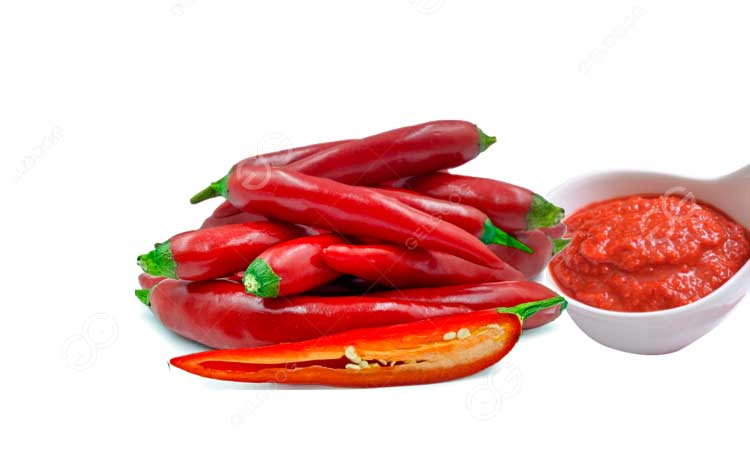 what is the production process of chilli sauce