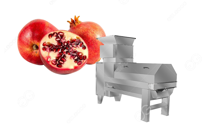 how is pomegranate juice made industrially
