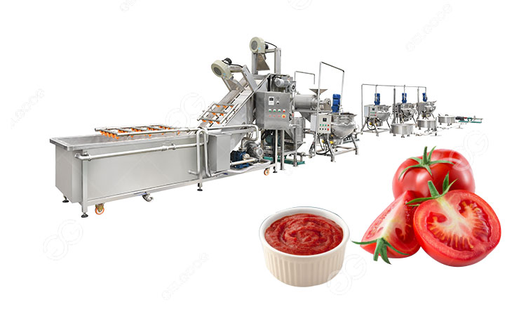 tomato sauce production line