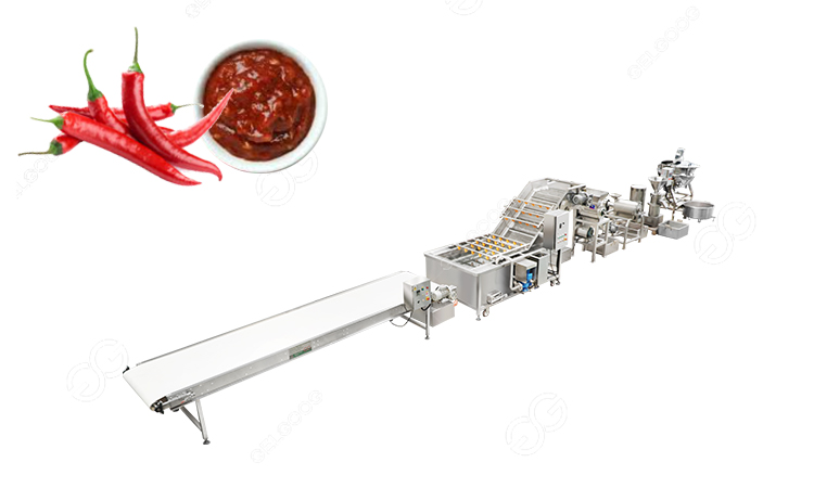 chili sauce processing line