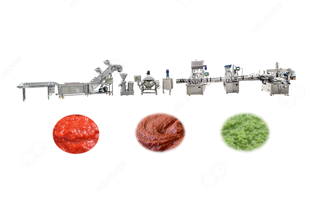 chilli sauce manufacturing process flow chart