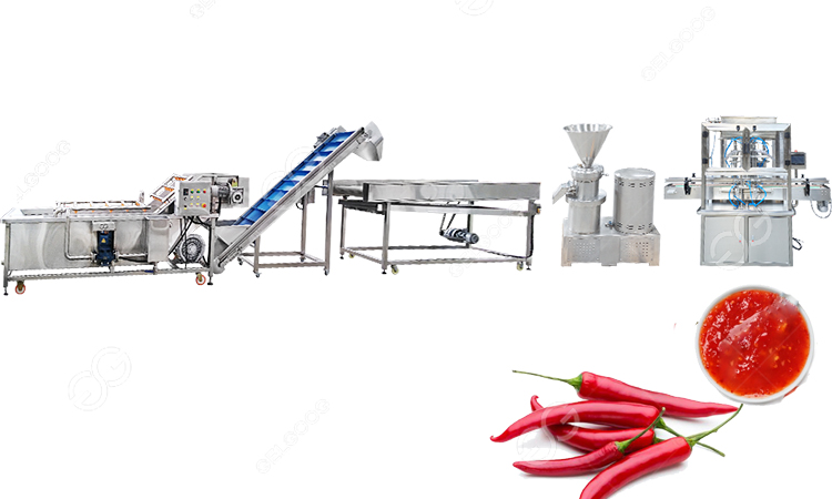 how is chilli sauce made in factory