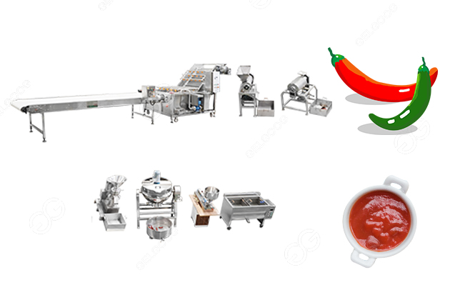 chili paste production line