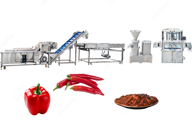 chili sauce production machine