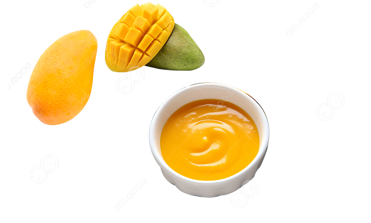 what are the steps in mango pulp processing