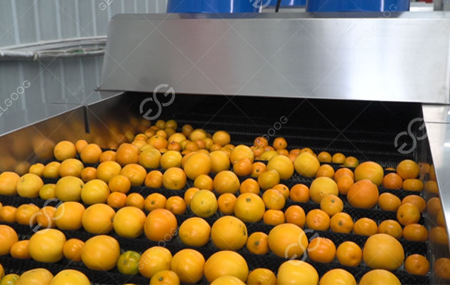 orange washing machine