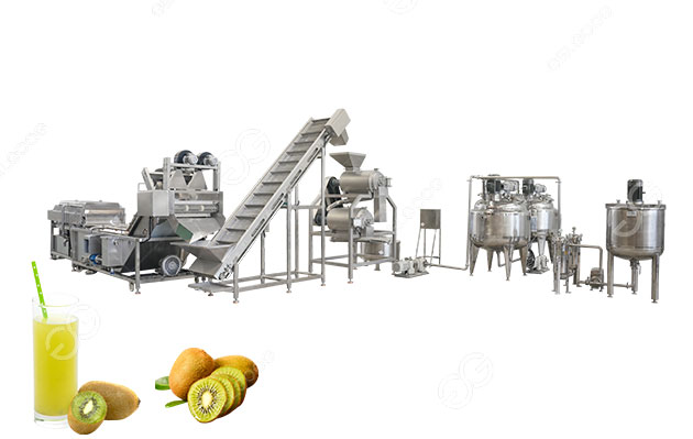 kiwi juice production line