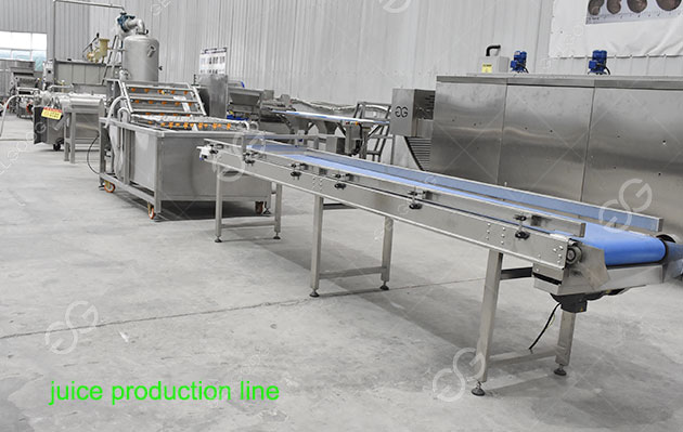 juice processing line