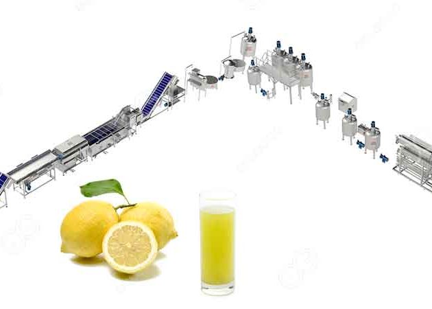 lemon juice processing plant