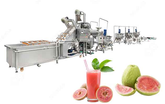 guava juice production line