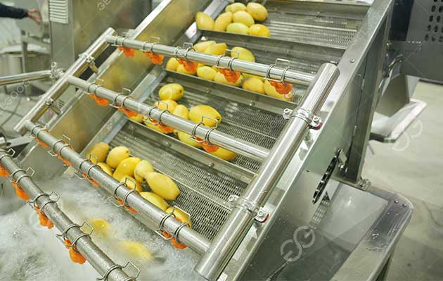mango washing